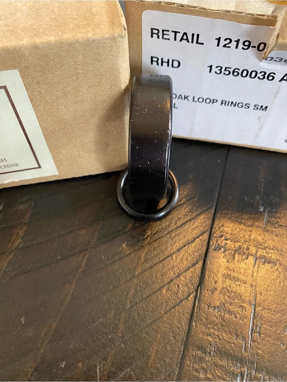 Restoration Hardware Amber Small Loop Rings - 2 Sets of 7